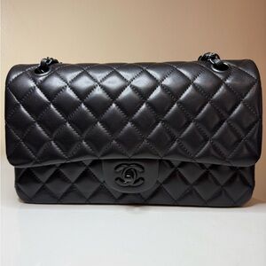 CHANEL Classic Black Quilted Bag